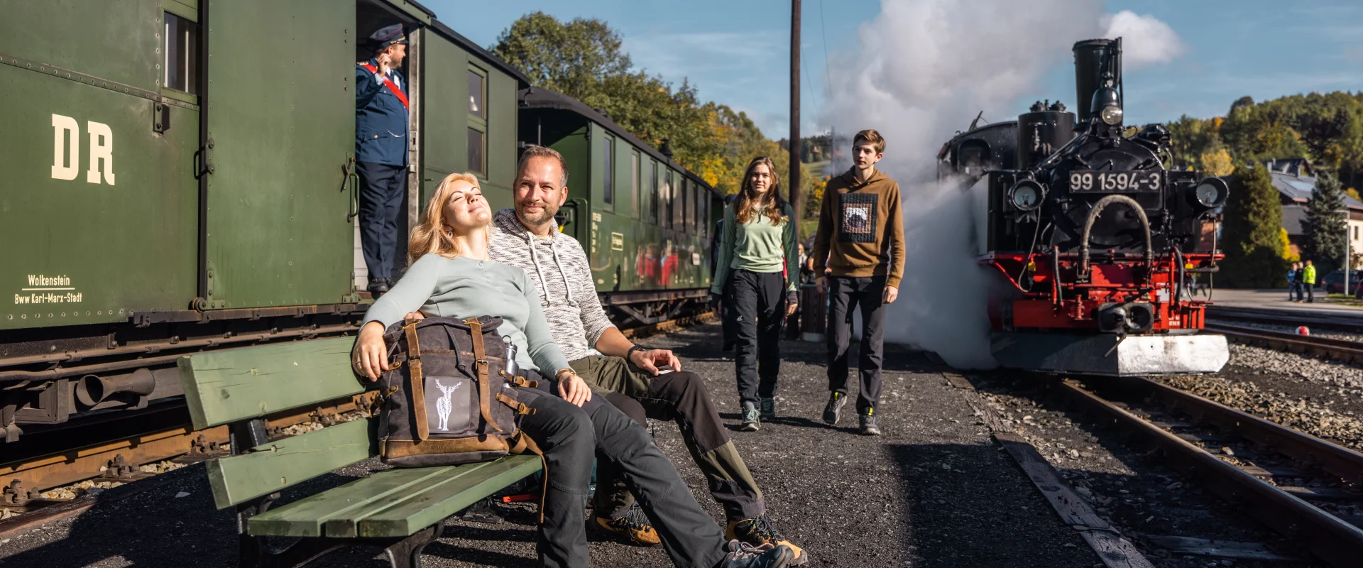 Dampfbahn-Route Sachsen